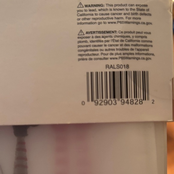 Rae Dunn Festive Gnome Shower Curtain Liner - Red, Green, White - Picture 3 of 3